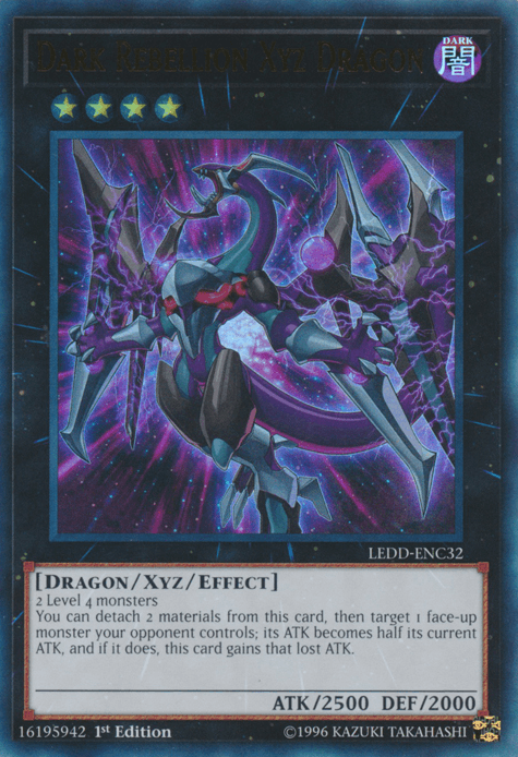 Dark Rebellion Xyz Dragon [LEDD-ENC32] Ultra Rare - Josh's Cards