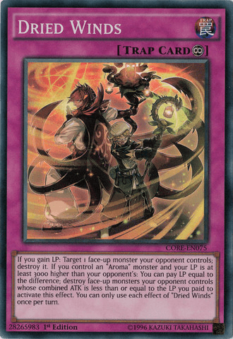 Dried Winds [CORE-EN075] Super Rare - Josh's Cards
