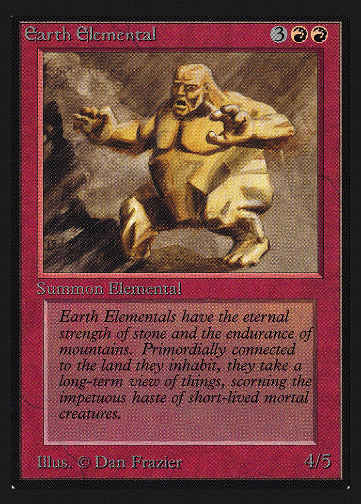 Earth Elemental (IED-) - Intl. Collectors' Edition
