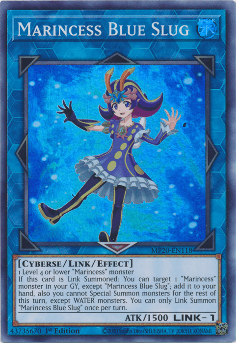 Marincess Blue Slug [MP20-EN118] Super Rare - Josh's Cards