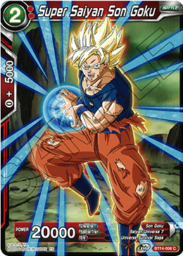 Super Saiyan Son Goku (BT14-006) (BT14-006) [Cross Spirits] Parallel Foil