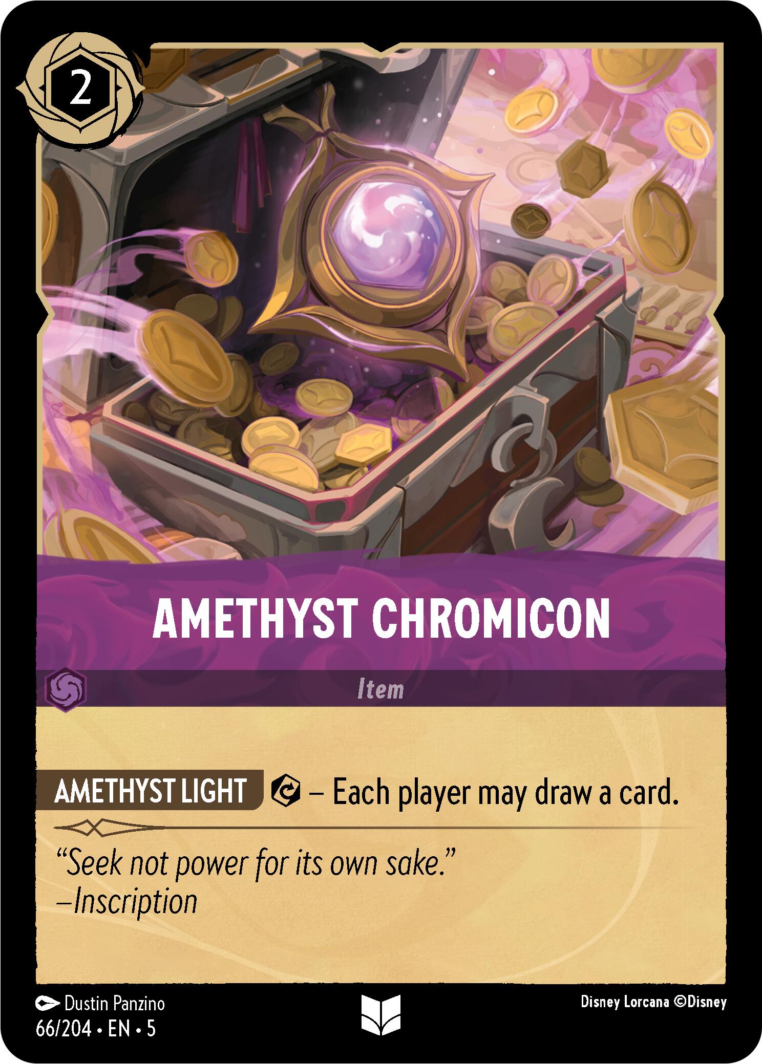 Amethyst Chromicon (66/204) - Shimmering Skies Cold Foil