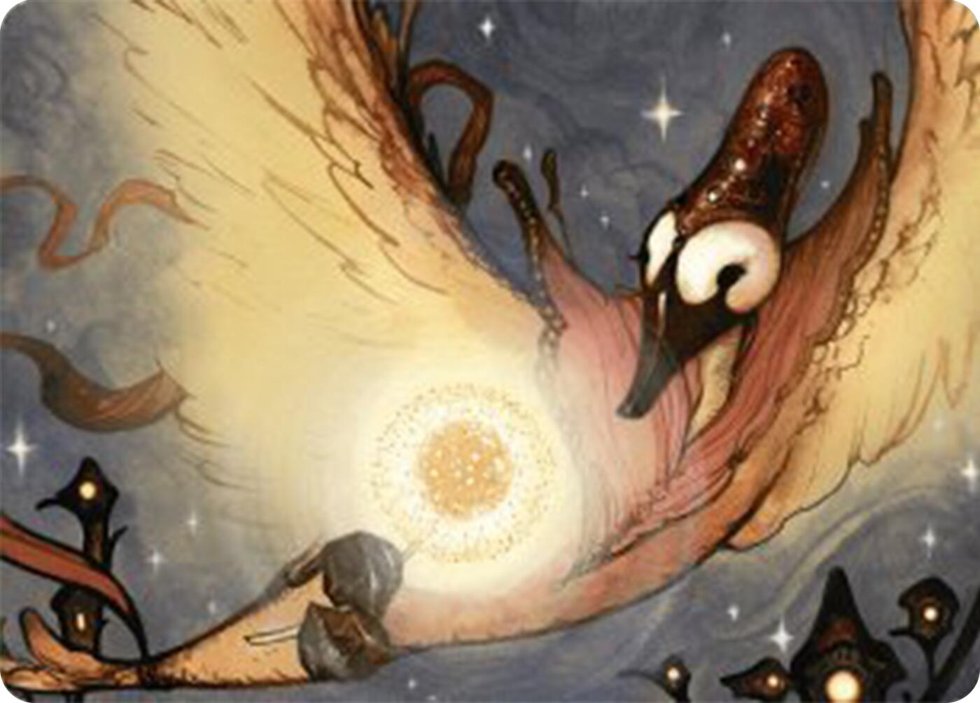 Salvation Swan Art Card [Bloomburrow Art Series] Foil