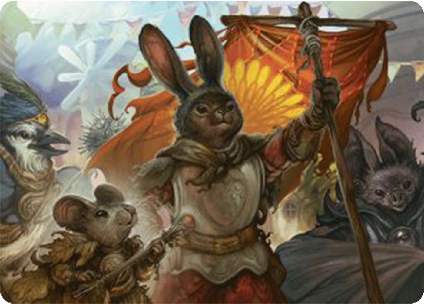 Valley Questcaller 2 Art Card [Bloomburrow Art Series] Foil