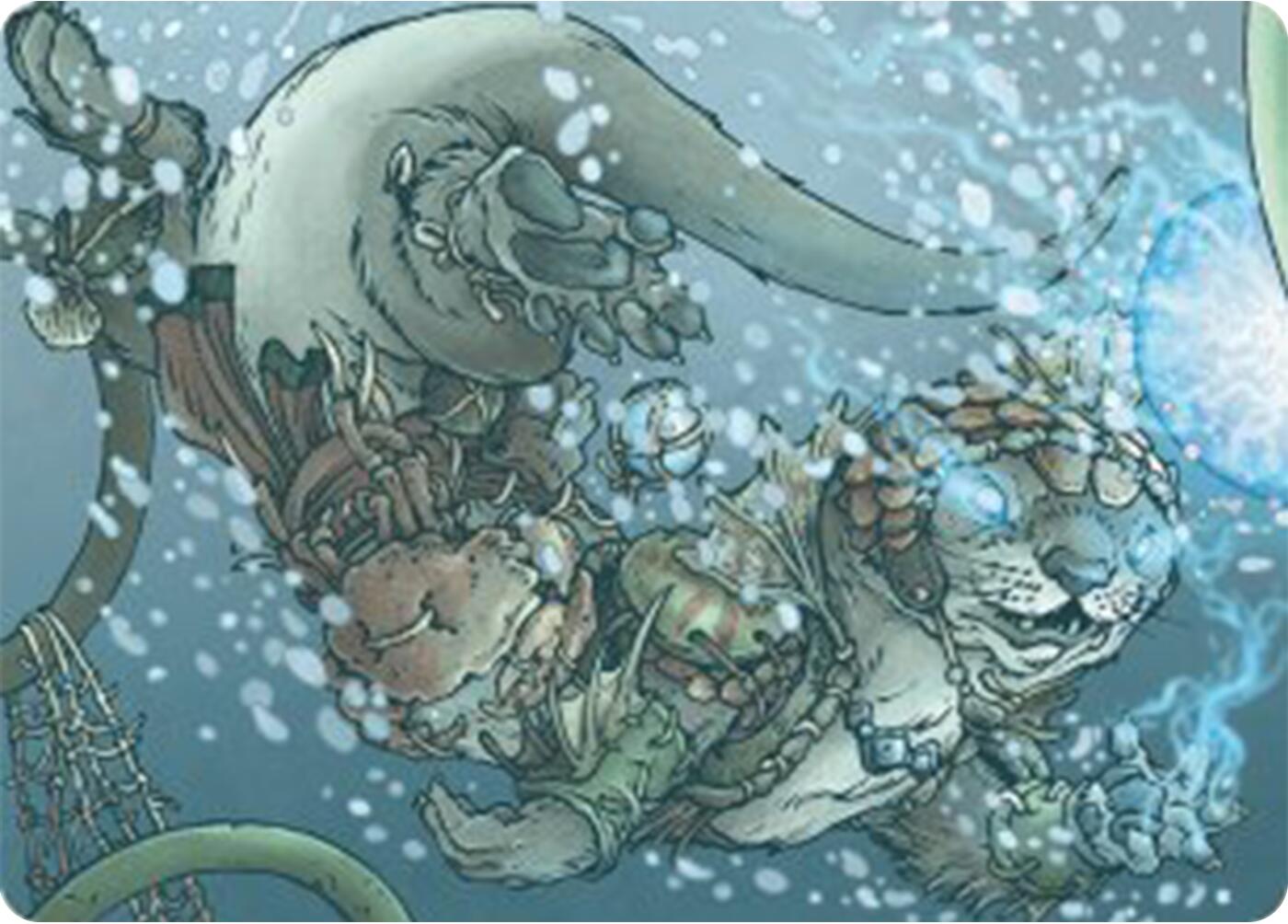 Kitsa, Otterball Elite Art Card [Bloomburrow Art Series] Foil
