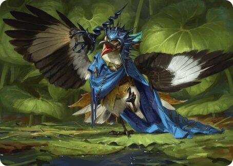 Mockingbird Art Card [Bloomburrow Art Series] Foil