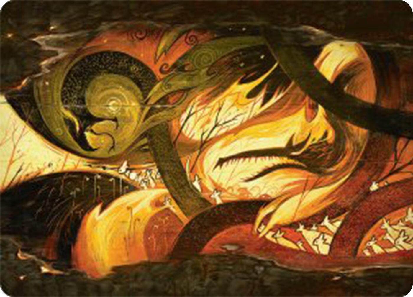 Season of Loss Art Card [Bloomburrow Art Series] Foil