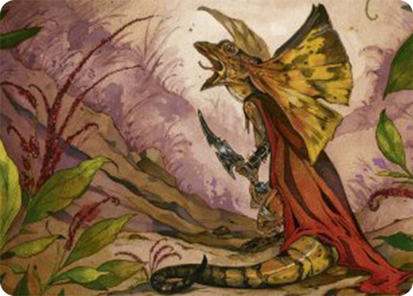 Hired Claw Art Card [Bloomburrow Art Series] Foil
