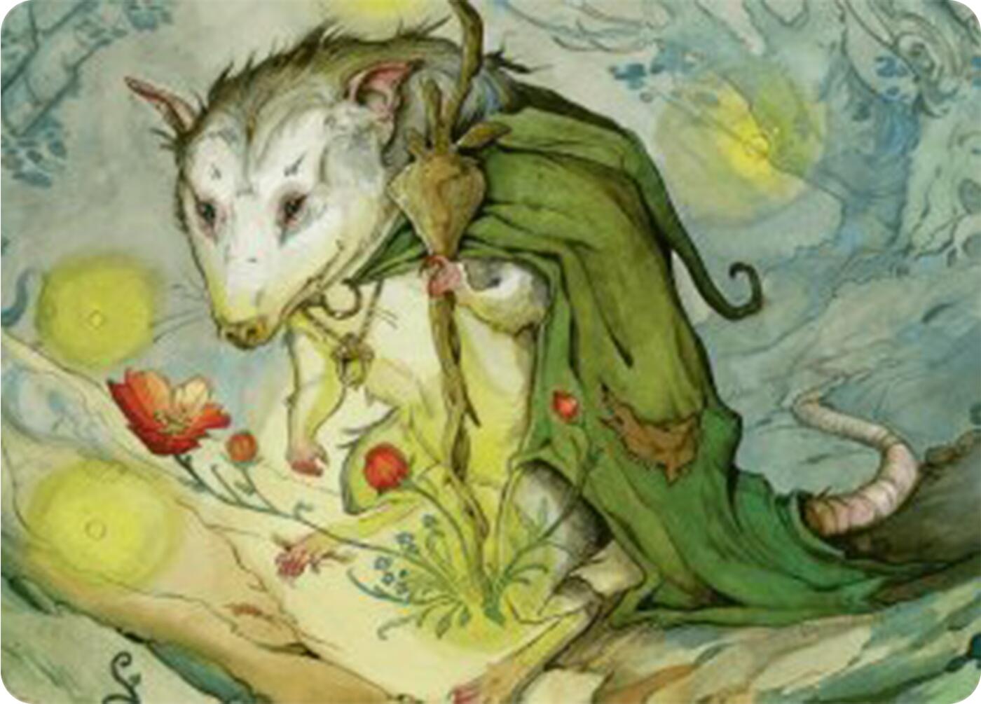 Tender Wildguide Art Card [Bloomburrow Art Series] Foil