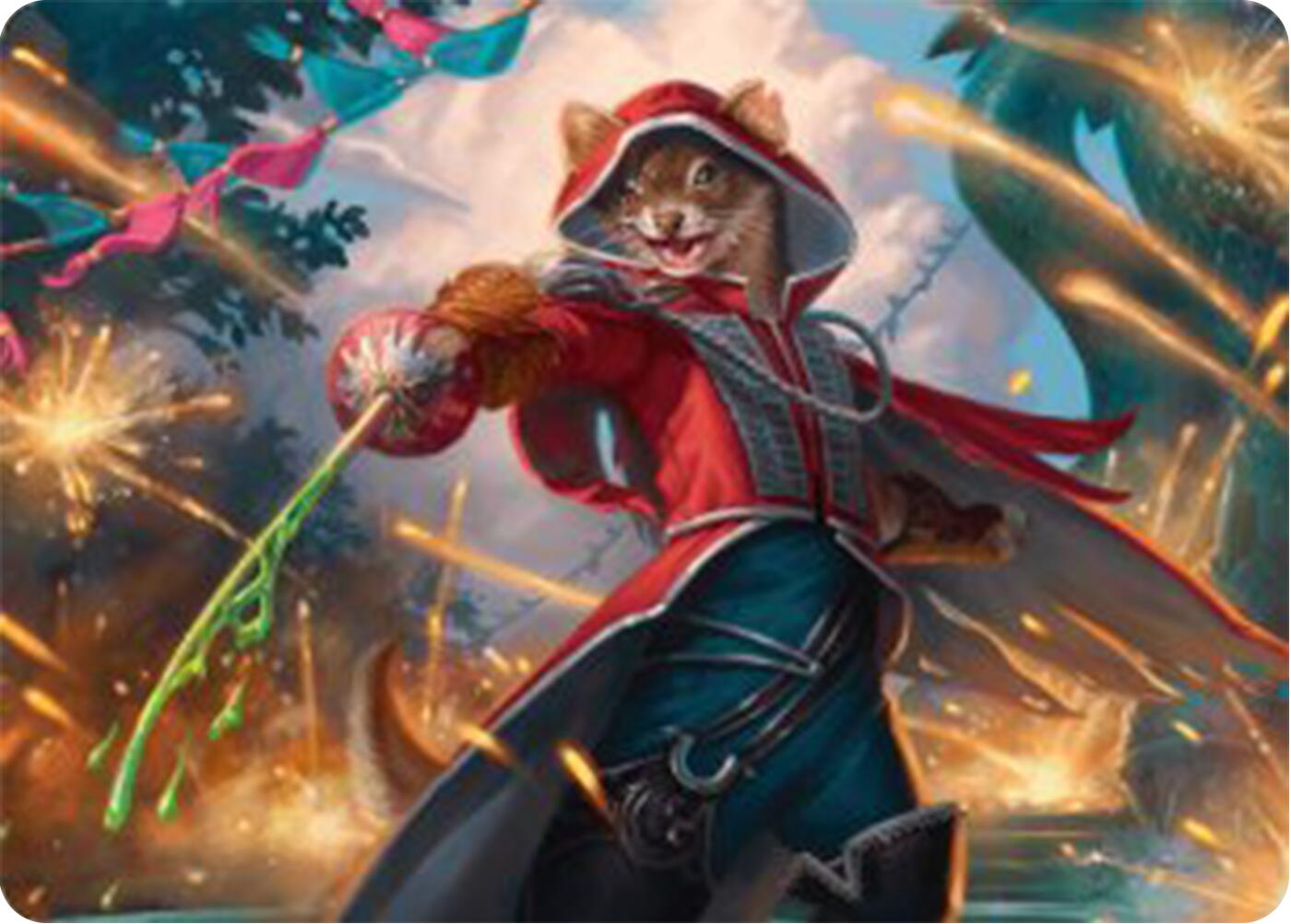 The Infamous Cruelclaw Art Card [Bloomburrow Art Series] Foil