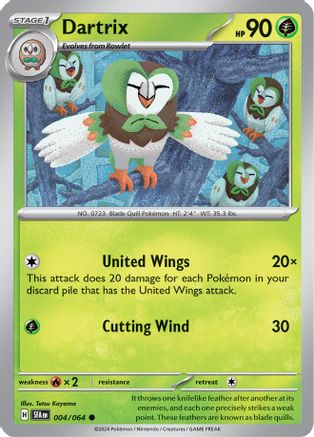 Dartrix 004/064 - SV Shrouded Fable