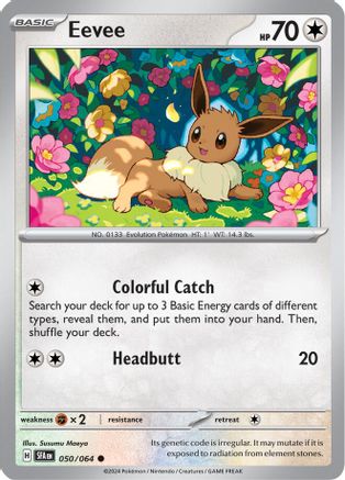 Eevee 050/064 - SV Shrouded Fable
