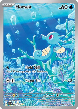Horsea 067/064 - SV Shrouded Fable Holofoil