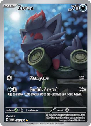 Zorua [75] (SV: Shrouded Fable) Holofoil