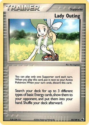Lady Outing (No E-Reader) 083/109 - Deck Exclusives