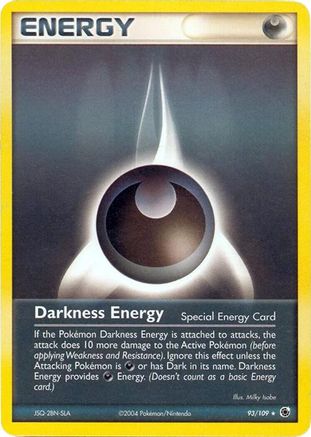 Darkness Energy (Special) (No E-Reader) 093/109 - Deck Exclusives