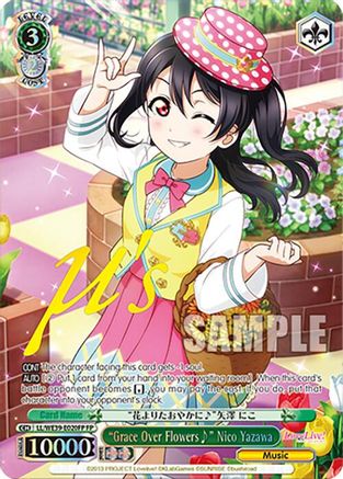 "Grace Over Flowers" Nico Yazawa (FP) (LL/WE39-E020FP FP) - Love Live! School Idol Festival Series 10th Anniversary Premium Booster