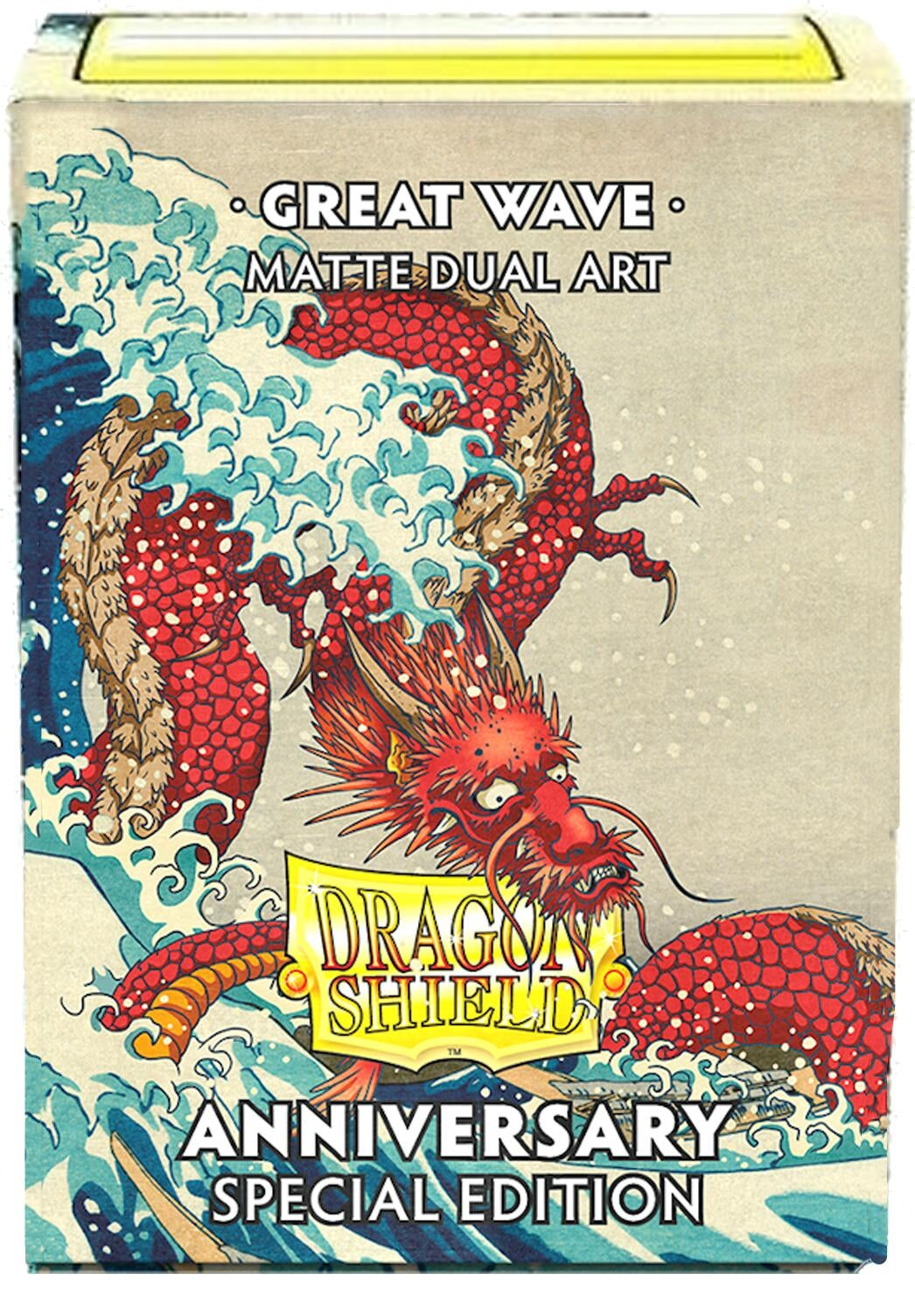 Dragon Shield Dual Matte Anniversary Special Edition Great Wave 100 pack