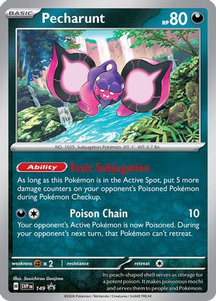 Pecharunt [149] (SV: Scarlet & Violet Promo Cards) Holofoil