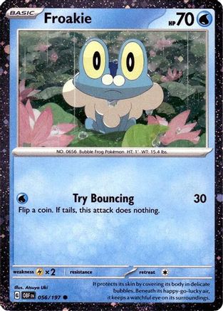 Froakie - 056/197 (Cosmos Holo) [56] (Miscellaneous Cards & Products) Holofoil