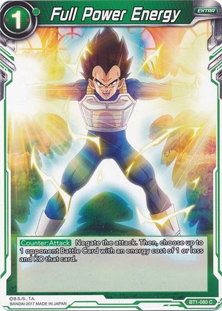 Full Power Energy (BT1-080) [Galactic Battle] Parallel Foil