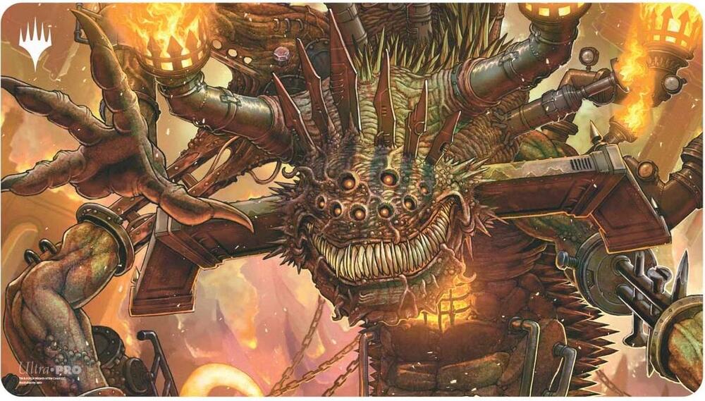 Ultra PRO: Playmat - Duskmourn Mythic Cycle Red (Overlord of the Boilerbilges)