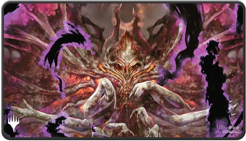 Ultra PRO: Black Stitched Playmat - Duskmourn Guest Artist 2 (Damnation)