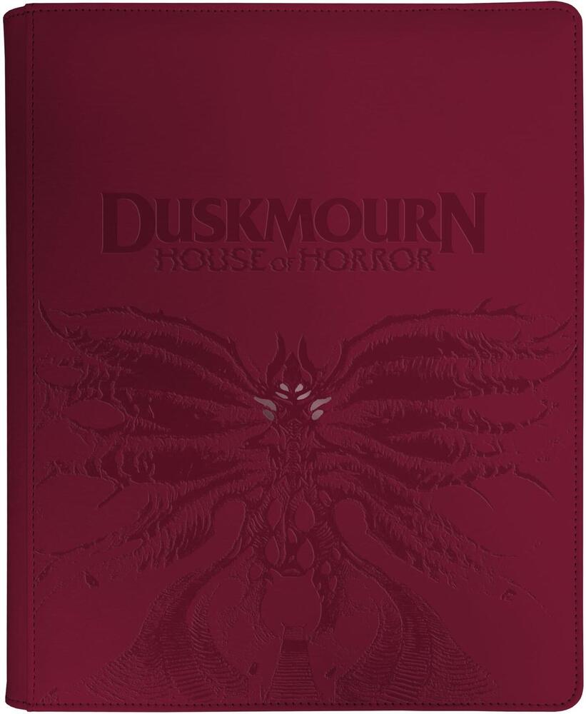 Ultra PRO: 9-Pocket Premium Zippered PRO-Binder - Duskmourn (Set Symbol)