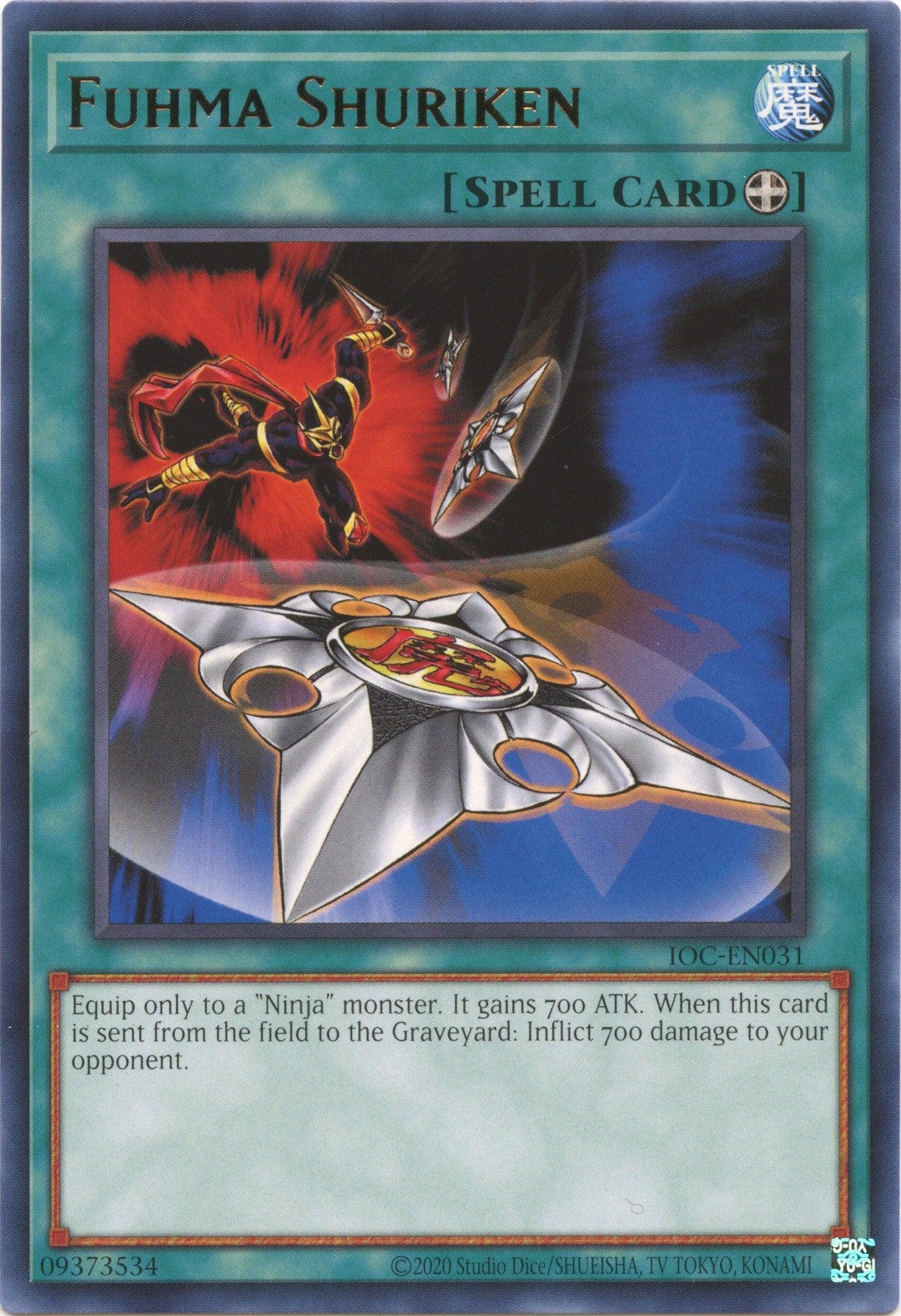 Fuhma Shuriken (25th Anniversary) [IOC-EN031] Rare - Josh's Cards