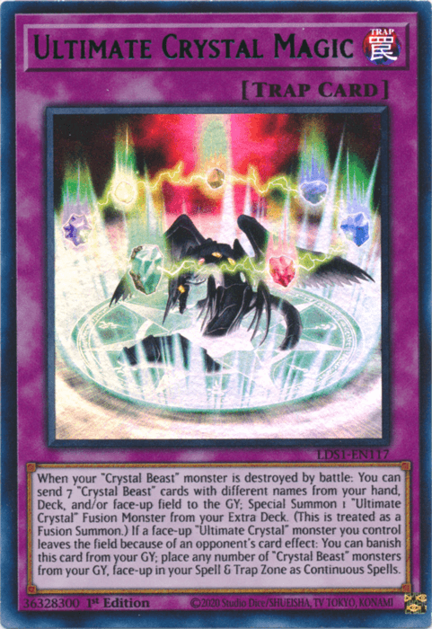 Ultimate Crystal Magic (Green) [LDS1-EN117] Ultra Rare - Josh's Cards
