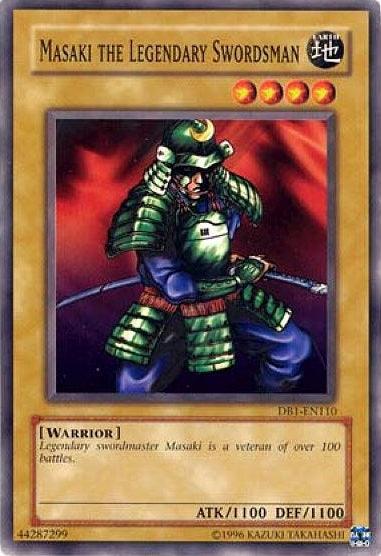 Masaki the Legendary Swordsman [DB1-EN110] Common - Josh's Cards