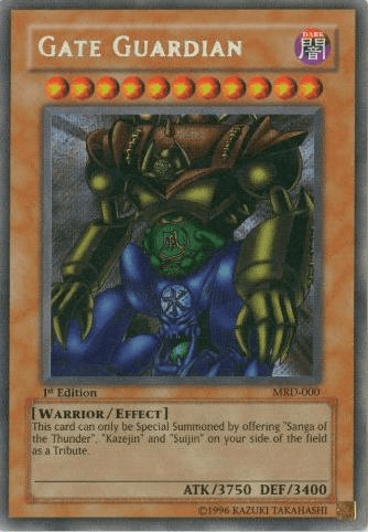 Gate Guardian [MRD-000] Secret Rare - Josh's Cards