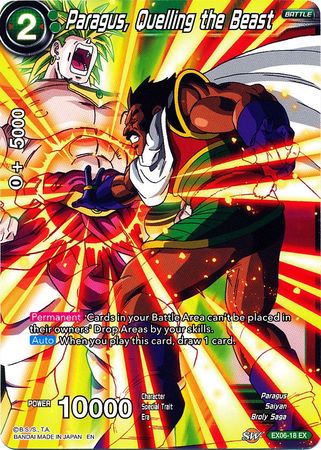 Paragus, Quelling the Beast (EX06-18) [Special Anniversary Set] Parallel Foil