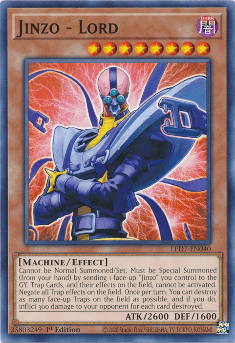 Jinzo - Lord [LED7-EN040] Common - Josh's Cards