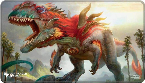 MTG　メッセンジャーバッグ　全知(ジャッジプロモ絵) Ultra PRO: Stitched Edge Playmat - Commander Series - Gishath