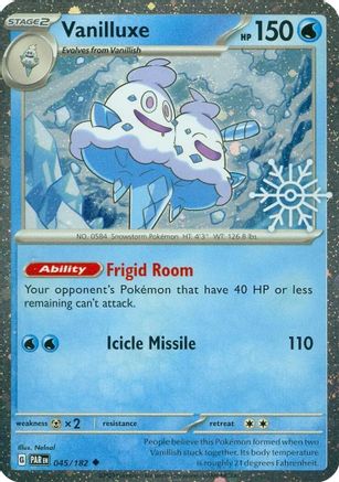 Vanilluxe (Holiday Calendar) 045/182 - Miscellaneous Cards & Products Holofoil