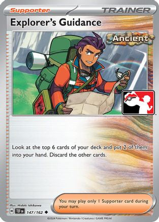 Explorer's Guidance 147/162 - Prize Pack Series Cards Holofoil