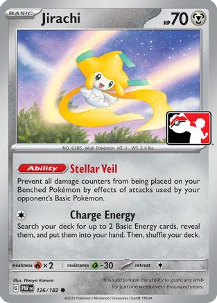 Jirachi [126] (Prize Pack Series Cards) Holofoil