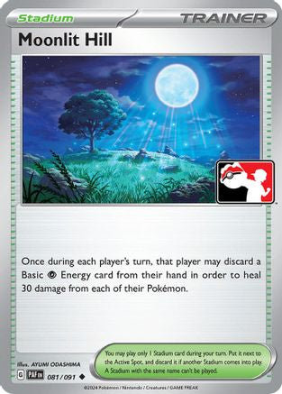 Moonlit Hill [81] (Prize Pack Series Cards) Holofoil