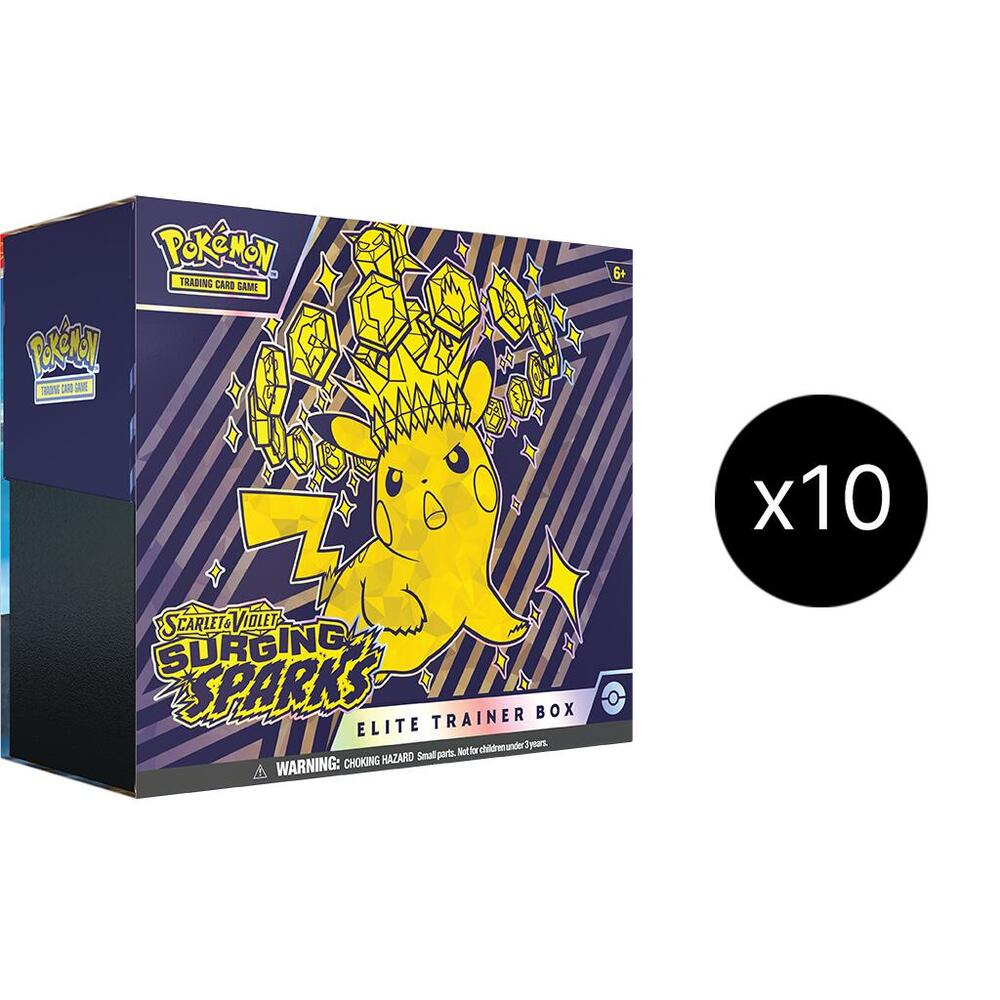 Scarlet & Violet: Surging Sparks - Elite Trainer Box Case