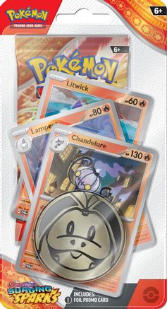Pokemon: Surging Sparks Premium Checklane Blister [Chandelure]