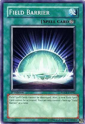 Field Barrier [FOTB-EN042] Common - Josh's Cards