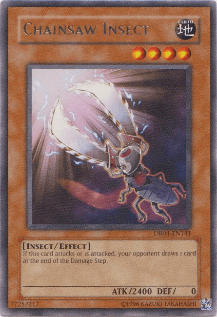 Chainsaw Insect [DR04-EN141] Rare - Josh's Cards