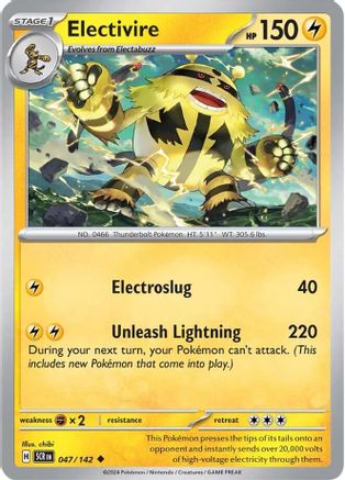 Electivire [47] (SV07: Stellar Crown)