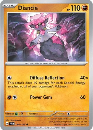 Diancie [86] (SV07: Stellar Crown)