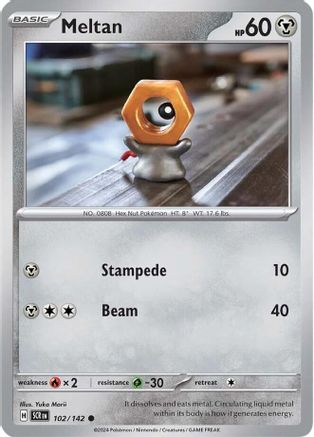 Meltan [102] (SV07: Stellar Crown)