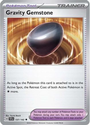 Gravity Gemstone 137/142 - SV07 Stellar Crown Reverse Holofoil