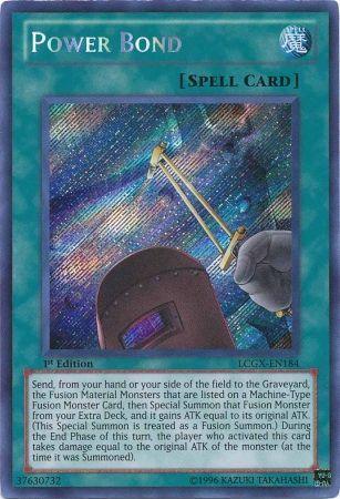 Power Bond [LCGX-EN184] Secret Rare - Josh's Cards