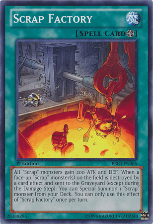 Scrap Factory [PRIO-EN066] Common - Josh's Cards