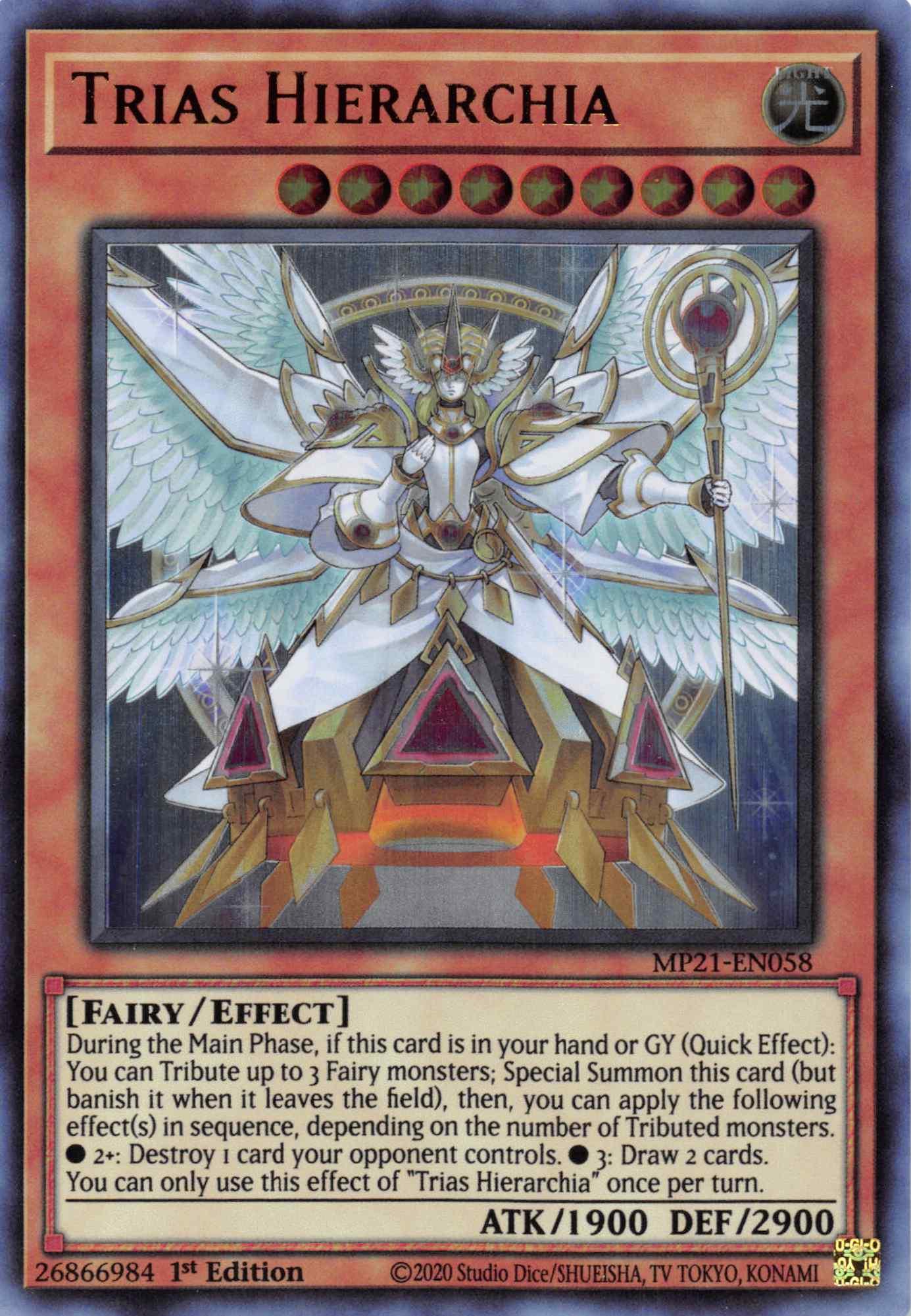 Trias Hierarchia [MP21-EN058] Ultra Rare - Josh's Cards